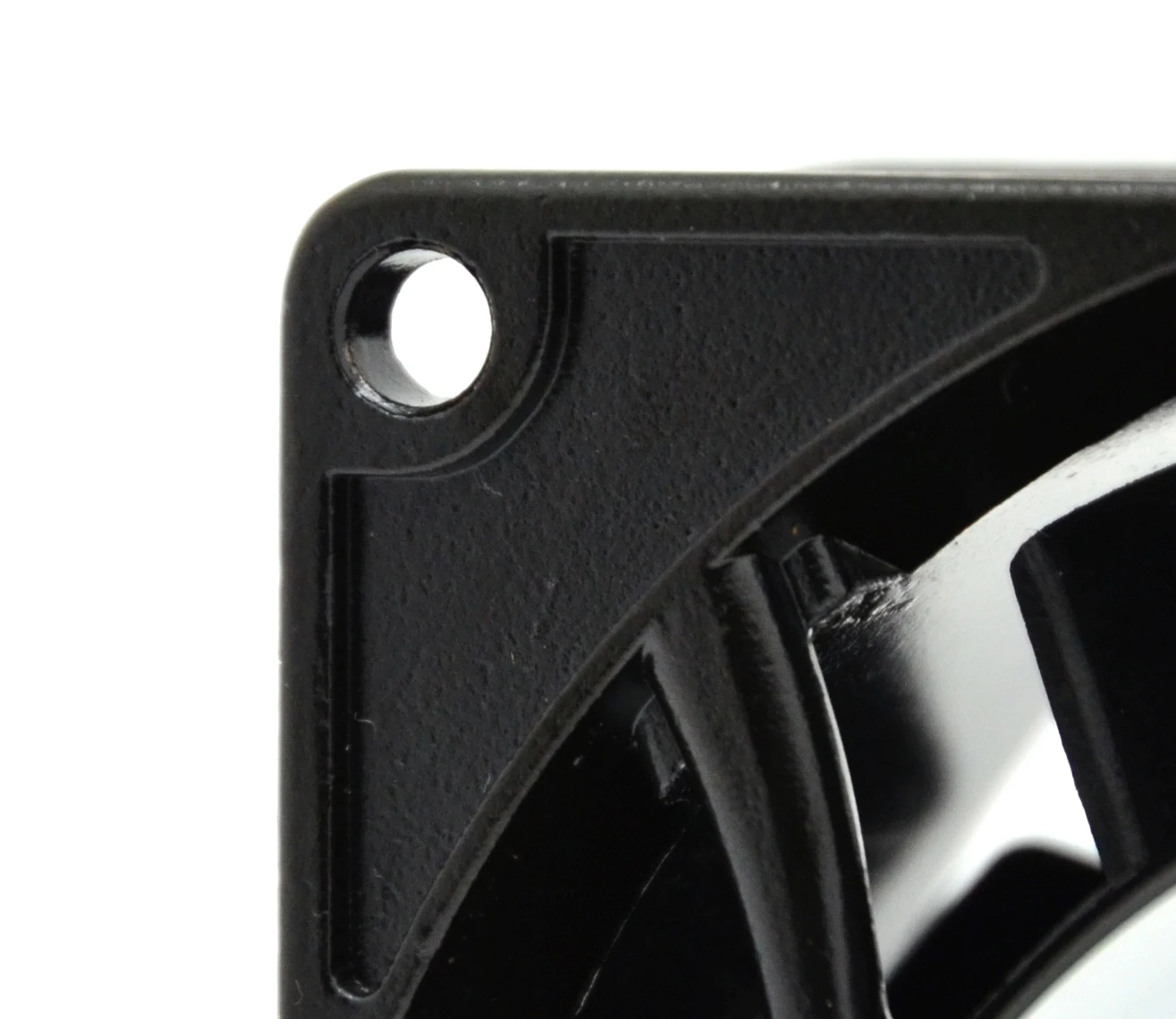 92x38mm Strong Turbine Oven Black Case Molding Plastic Axial Island Exhaust Fan