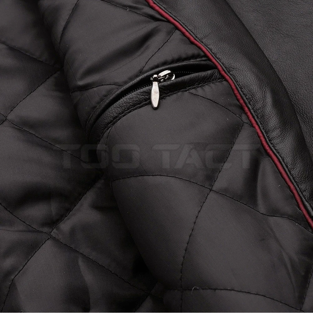 Wholesale Fashion Men Leather Jacket Fashion Men PU Leather Jacket High Quality Leather Jacket