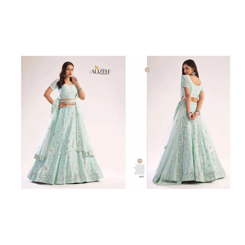 Best Ever ALIZEH Bridal Heritage Premium Collection Bridal Lahenga Unique Designs and Color
