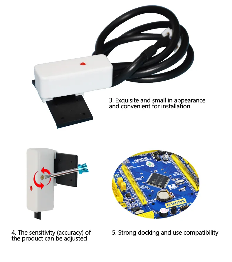 Leraun Pipeline Detection Water Level Sensing Capacitive Switch Water Shortage Non Contact Liquid Level Sensor