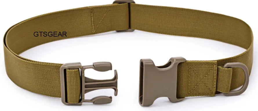 Factory direct sales BL05 outer belt Nylon black outdoor belt tactical belt thickened rollers riding
