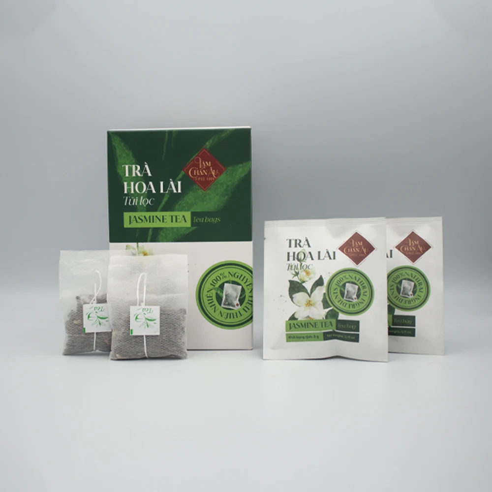 Premium Tea New Arrival Jasmine Tea Bags Unique Taste Food Industry Iso Haccp Oem/Odm Vietnam Factory Wholesale Bulk Vietnam