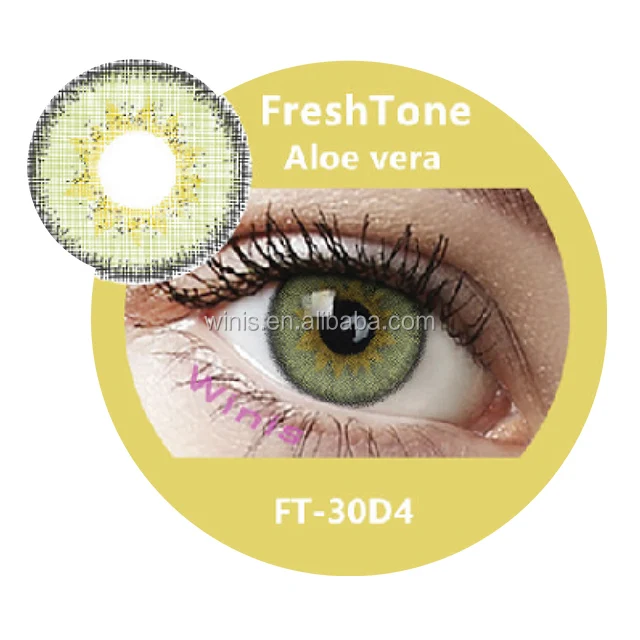 Свежие контактные линзы для глаз корейского производства 14,2 мм freshtone diva freshtone косметические цвета 2024