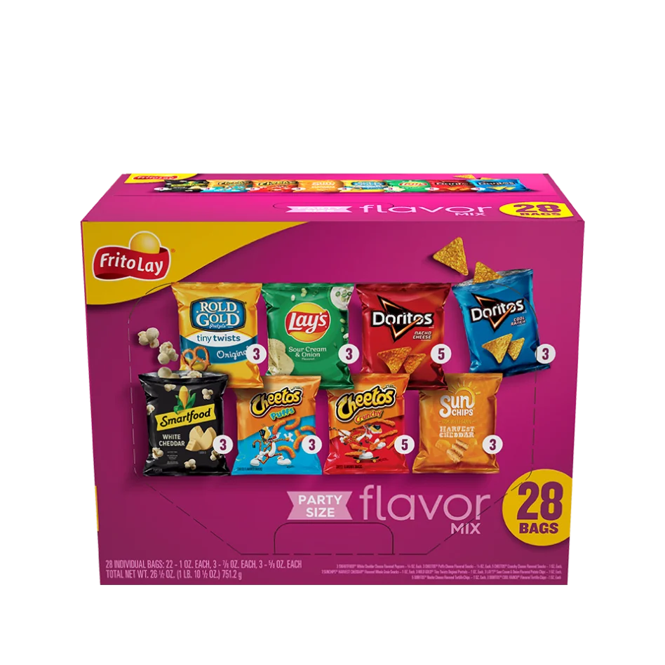FRITO LAY PARTY MIX VARIETY PACK 40 COUNT BRAND NEW EXPEDITED S OF TOP QUALITY