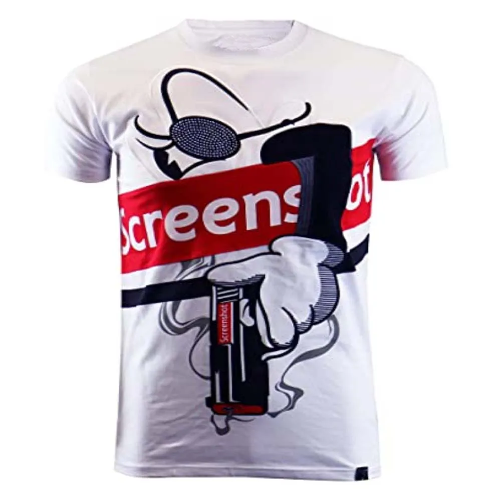 Новейший дизайн Мужская футболка с коротким рукавом мужские футболки принтом