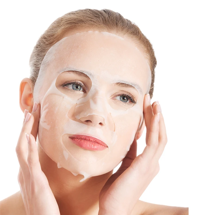 Deep Hydrating Soothing Moisturizing spunlace nonwoven face masks sheet customized OEM Private label cosmetics facial sheet mask