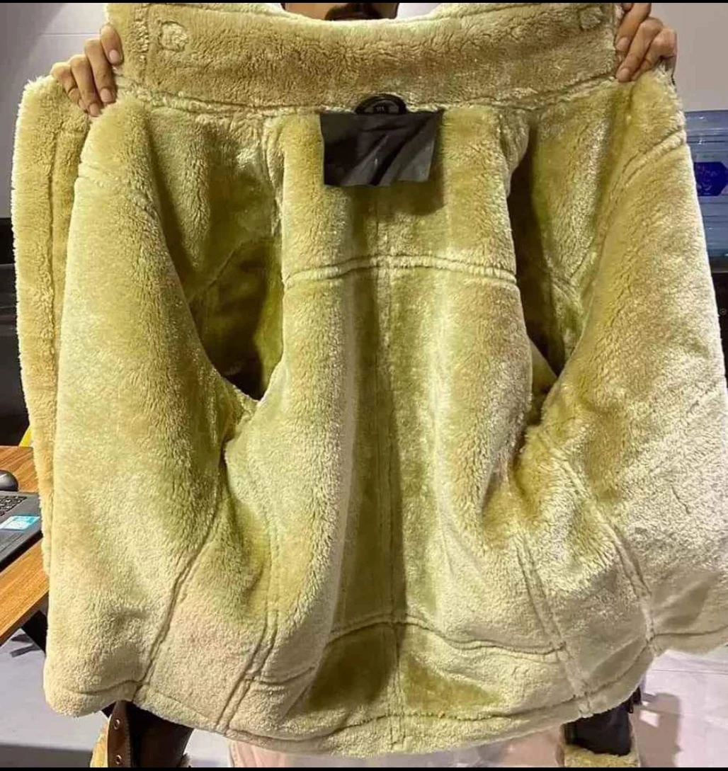 2023 Men Original Leather Jacket Top Demanding Leather Fur Jacket Simple And Casual Leather Wear Customize LOGO Label Best For P