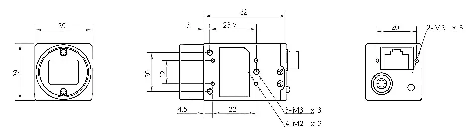 Top sellers 1.3MP 90fps Industrial infrared nir Camera Machine Vision Monochrome Cmos Camera High Speed 1000 fps Camera