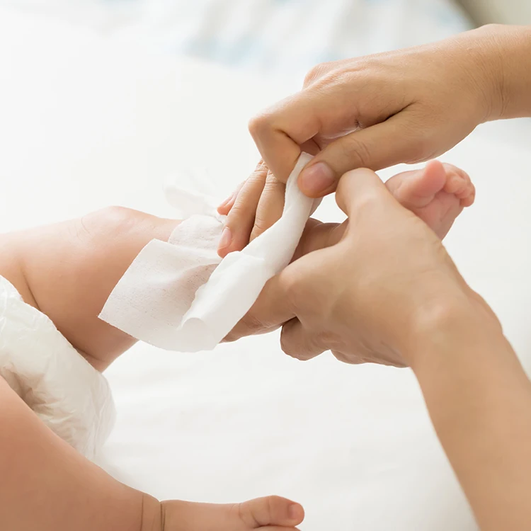 Good Quality Wholesale Price Safe waterwipes baby Wet wipes 120pcs