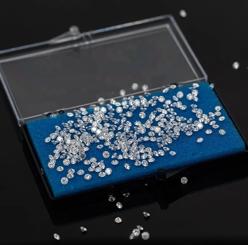 Natural Melee VVS F VS1 VS2 SI Round Loose Diamond Stone 100% Natural Diamond Price Per Carat White Diamond For Jewelry