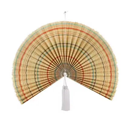 New Trend 2024 Bamboo Fan Mix Color Wal Decoration For Home Hot Items Extra-Large Folding Cheap Price From Vietnam Wholesale