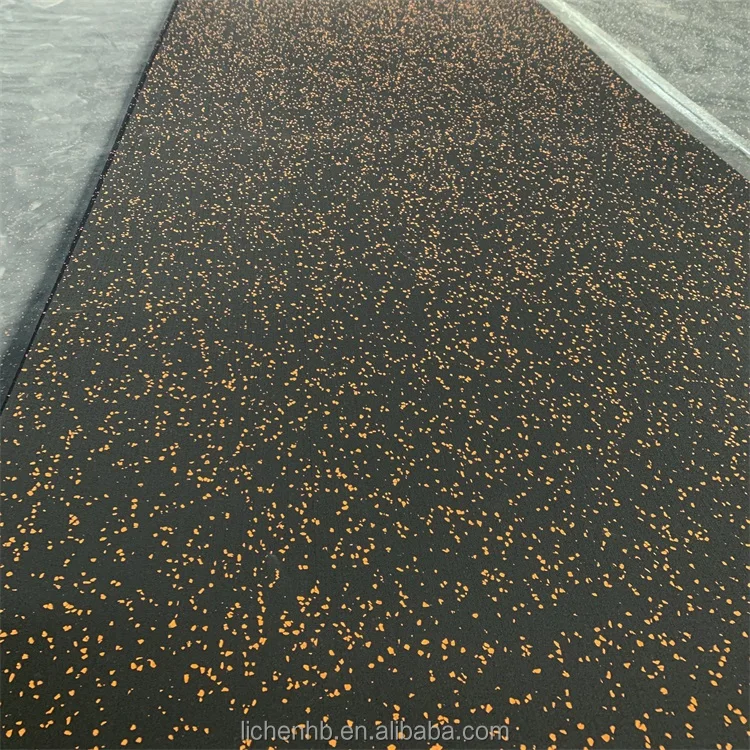 Factory direct rubber roll EPDM rubber flooring roll mat  for gym sound insulation and shock resistance