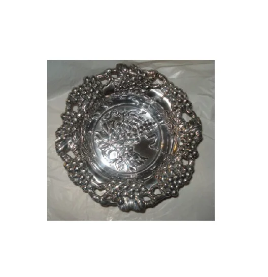 Top selling Aluminum wine bottle coaster holder shiny polished round aluminum Wine Bottle Coaster Kitchen Accessories