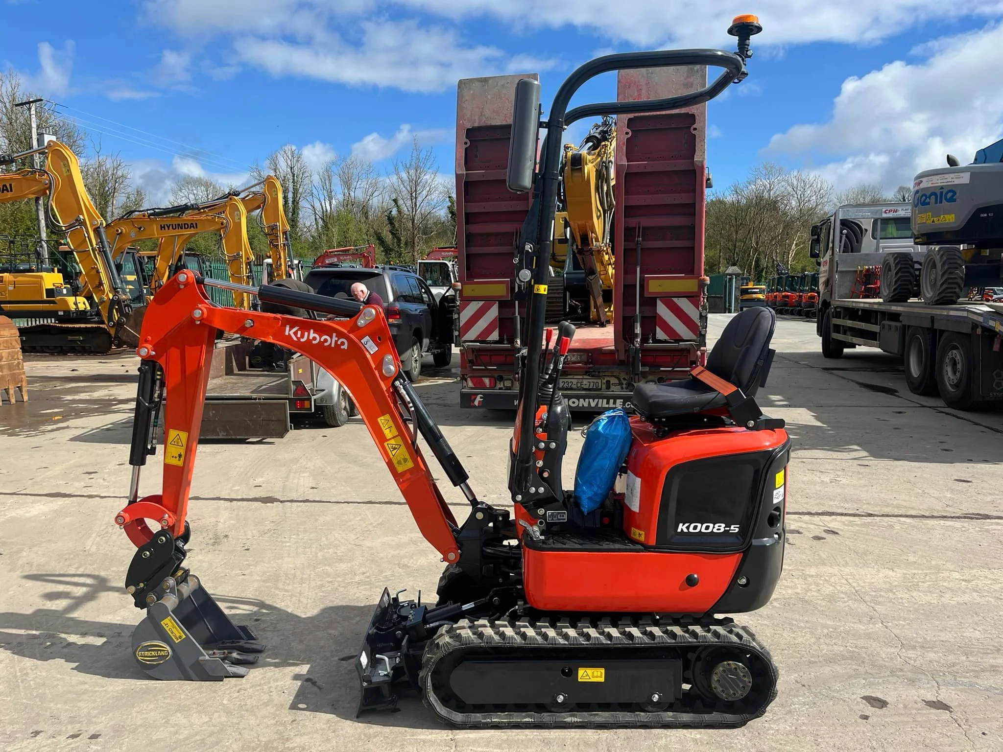 Star Products New Kubota U10-5 Micro Excavator Out For Delivery Today Ready To Ship
