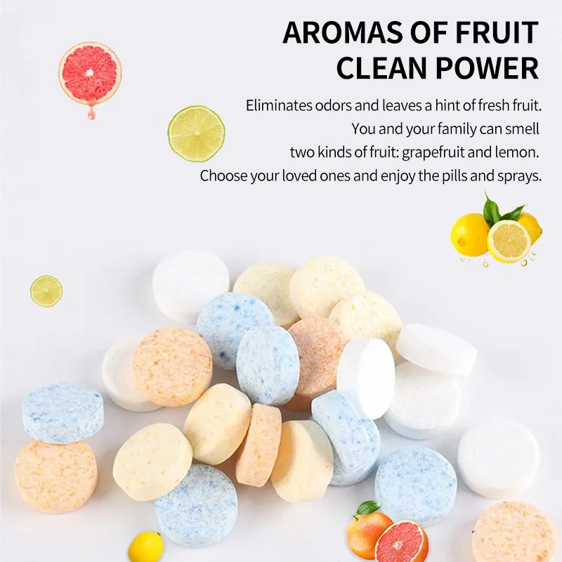 Eco Friendly And Non-toxic Formula Multi Purpose Cleaning Tablets Multi-function Cleaning Tablet