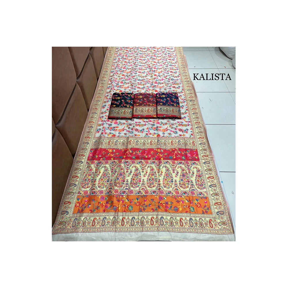 Bollywood Fashion Clothing Attractive Look  Designer Cotton Saree Buy At the Best Wholesale Price