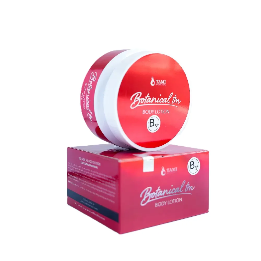 OEM ODM All Skin Type Nourishing Lightening Skin Botanical TM B3 Skin Whitening Cream Body Lotion Suitable for Make-up