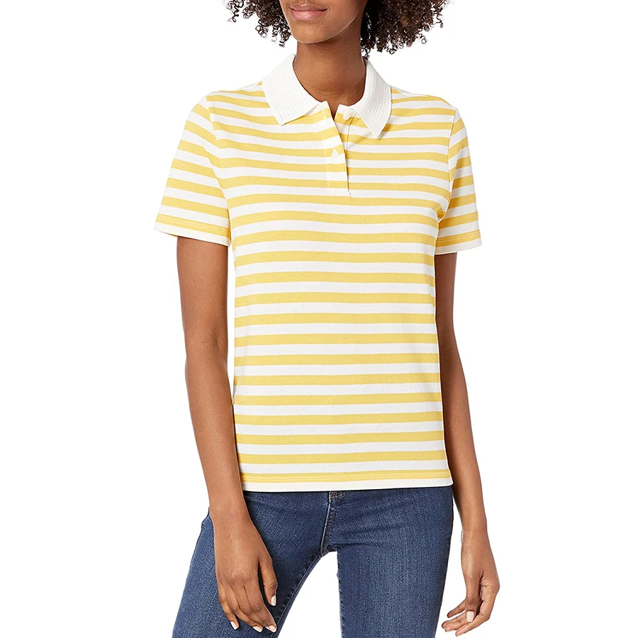 Oem Women S Office Uniform Design Polo Shirt Printed Golf Shirts Polo T Shirt Clothing Quantity XXL XXXL Customize Chinese Anti