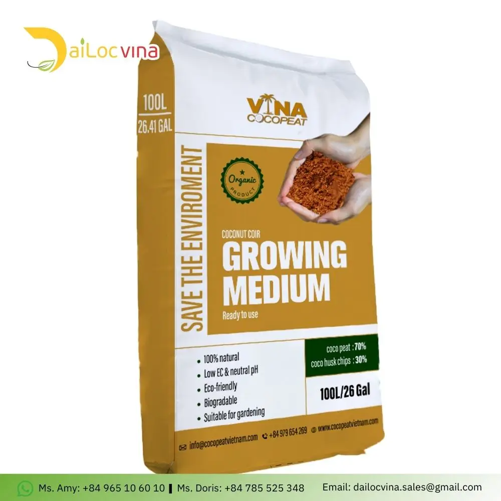 MIXING BETWEEN COCO PEAT AND COCO CHIP SUITABLE FOR GROWING MEDIUM
