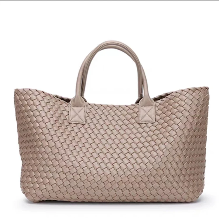 New Style Unisex Seagrass Hand Held Tote Bag Open Closure Hamper for Shopping or Picnic Wholesale