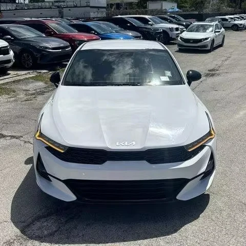 2023 Kia K5 GT-Line Подержанный электромобиль с панорамным люком кожаными сиденьями и левым рулевым для продажи