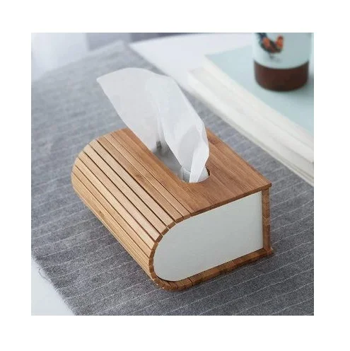 Rectangular Wooden Tissue Paper napkin Box Household Office Holder mango wood Tissue box at best selling Upcoming Product