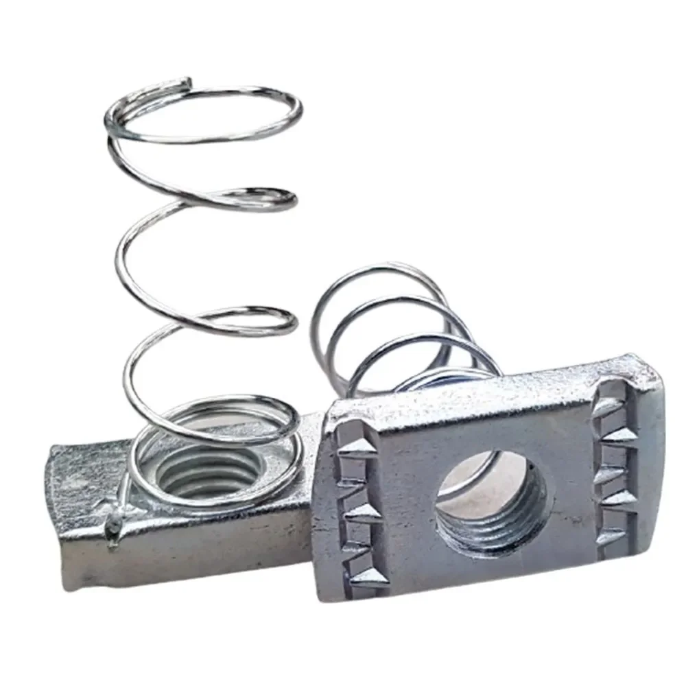 High Demand Best Quality Stainless Steel Galvanized Square Nut Secure Fittings for Electrical Panels Indian Export