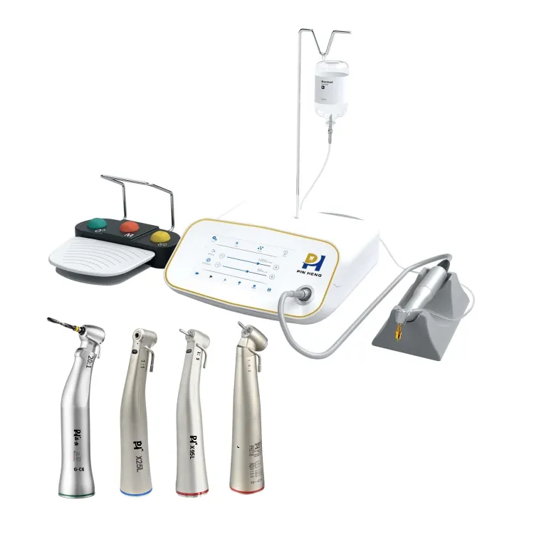 Implant motor surcigical motor dental implant surgery with fiber optic implant handpiece for free