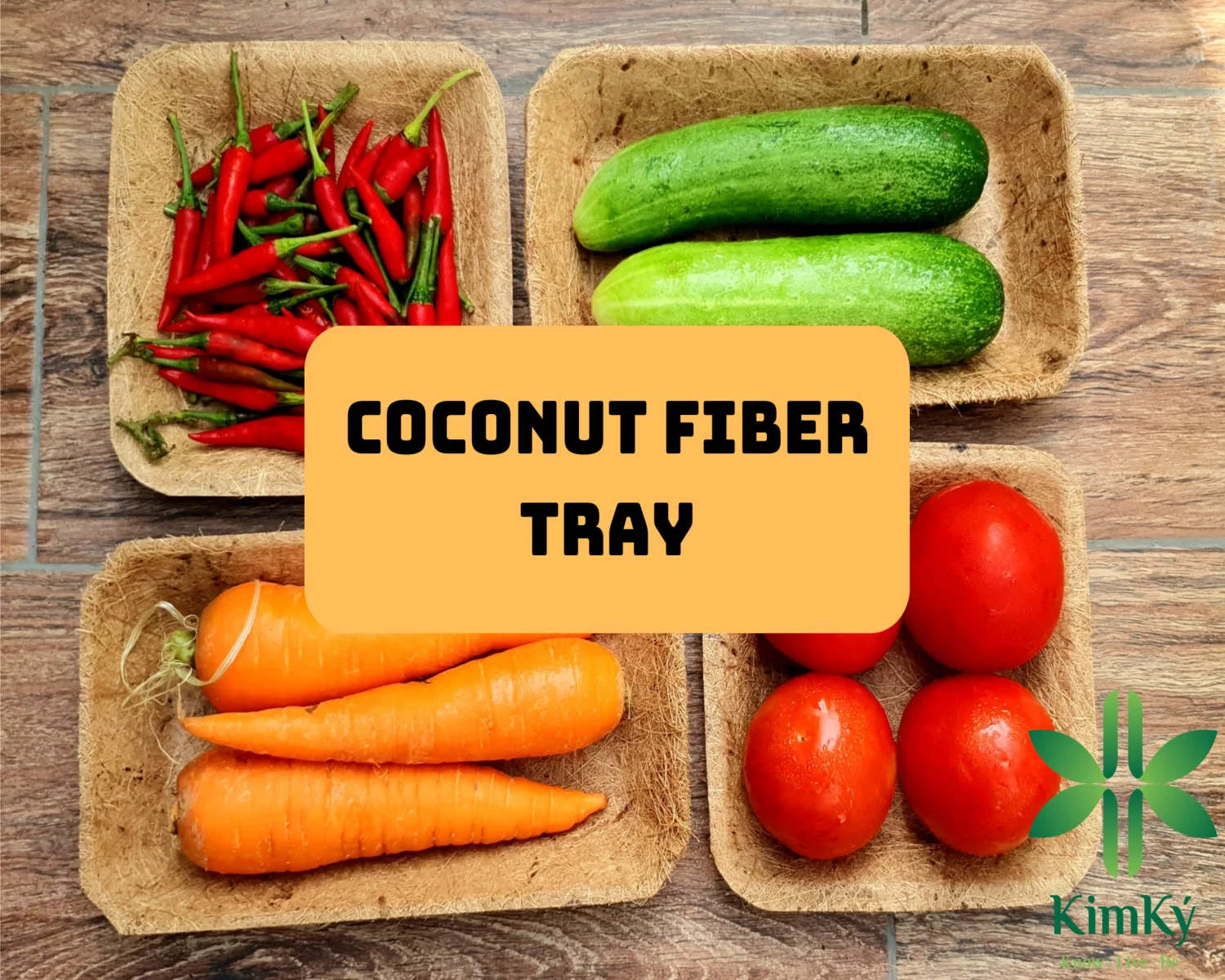 VIETNAM 2024 NEW PRODUCT FOR DRY FOOD VEGETABLE FRUIT PACKAGING ALL KIND FIBER TRAY DURABLE, ECO FRIENDLY HIGH 19cm x WIDE 12cm