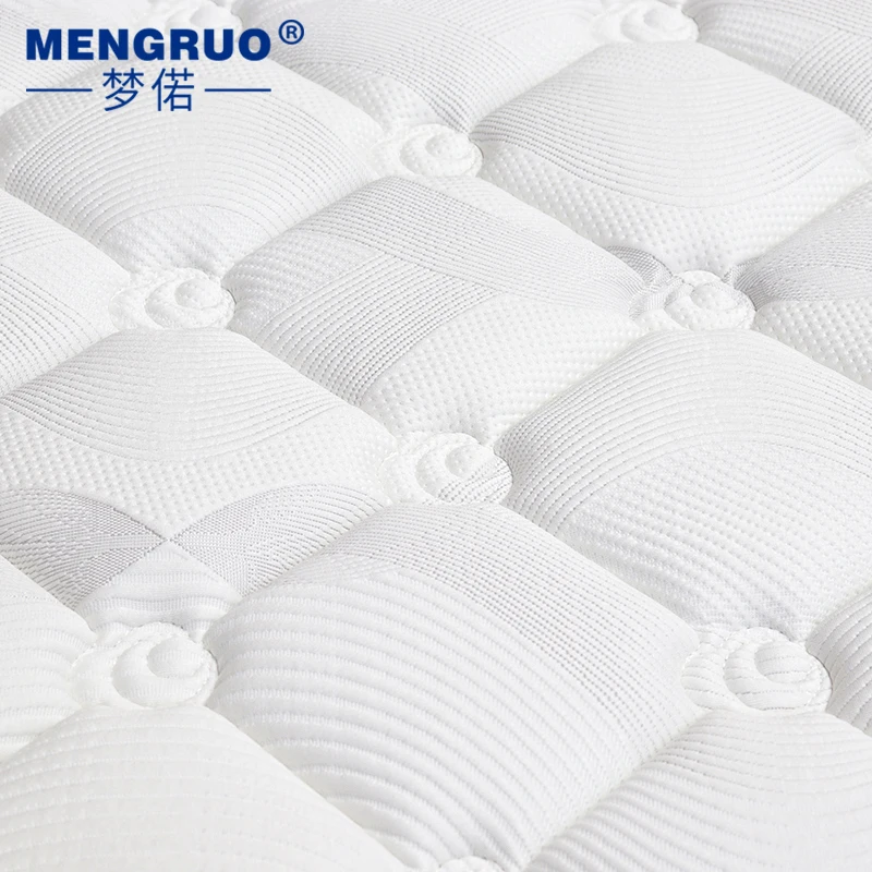 Factory Wholesale Hotel Thick Foam Knitted Fabric Sleep Well Double Bed pocket Spring memory foam Mattress King Size Mattress