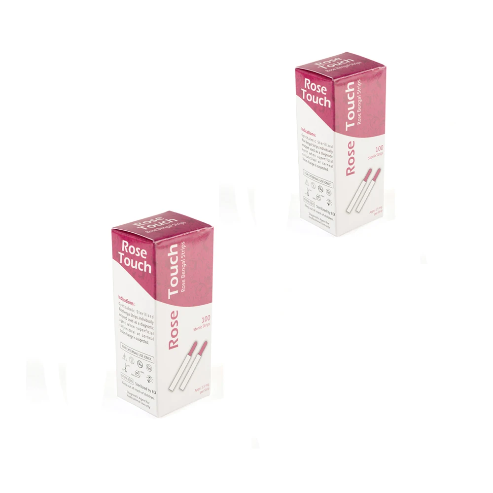 Роза Бенгальская офтальмологическая диагностическая полоса в больнице по оптовой цене