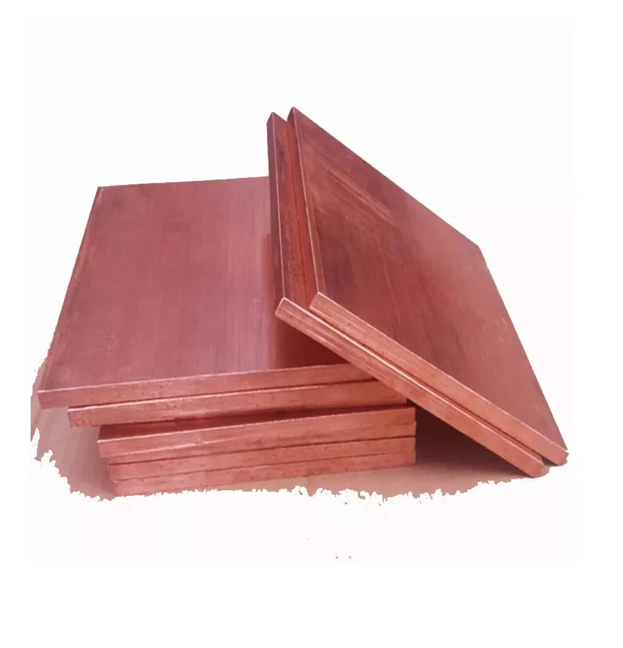 Copper Cathode Wholesale Price 99.9995% Copper Cathode Electrolytic Copper Cu Plate