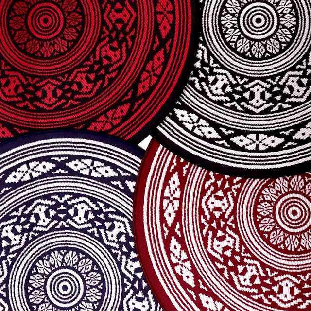 Hot sale/Home furniture Dining Round centerpiece on the table For fashionable desk decoration Hakata textile