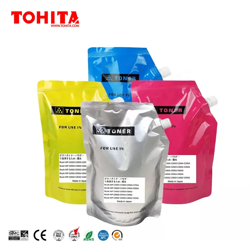 Toner powder for Ricoh MP C2003 2503 3003 3503 4503 5503 6003 4504 6004 IM C2000 2500 3000 3500 4500 6000 2003 TOHITA