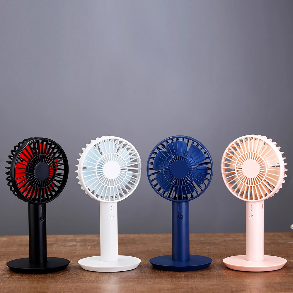 Portable Rechargeable Mini Handheld Fan Custom Logo Table Mini Lash Fan Hand Held For Eyelash Extensions with KC Battery