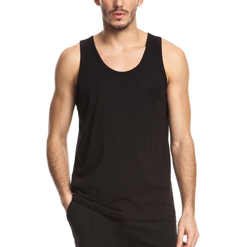 OEM Stringer Tank Top Mens Y Back Custom Pattern Polyester Men Stringer Fitness Muscle Shirt Workout Bodybuilding Stringers Men