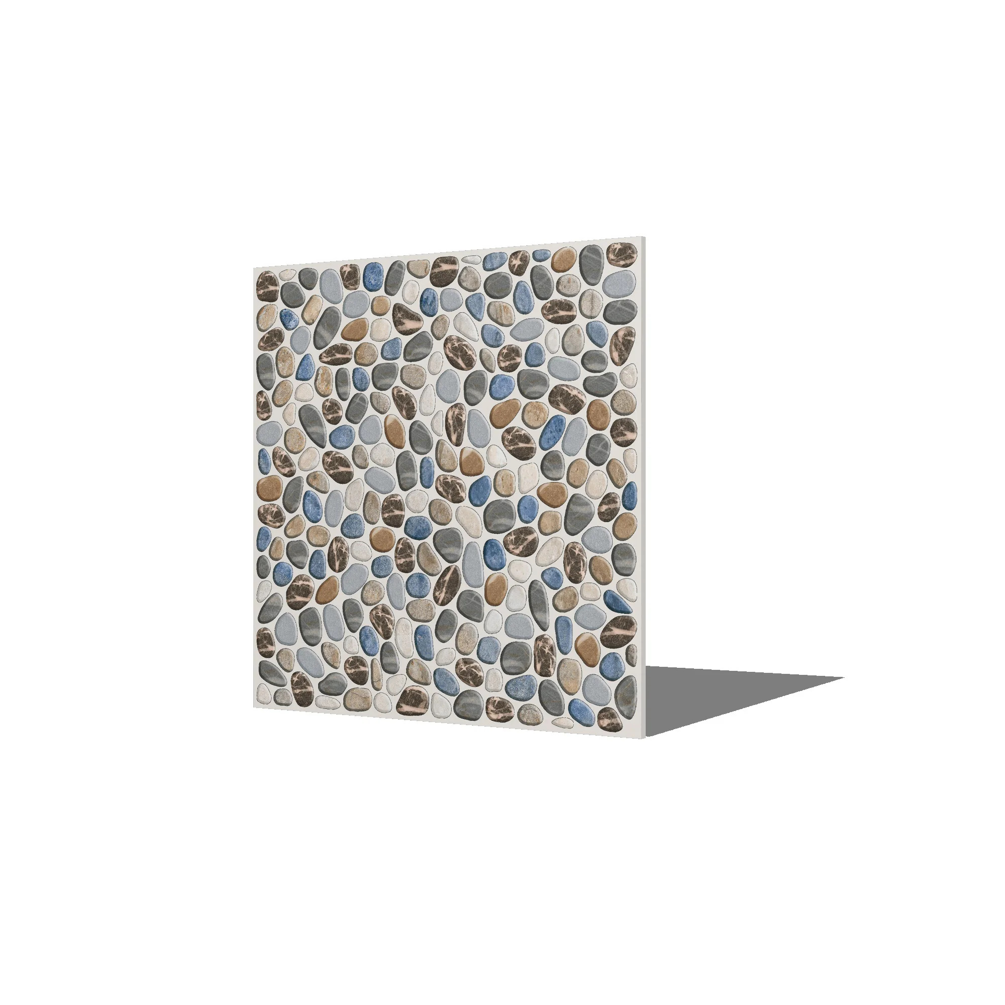 Top branded Small Stone looking matt finish 396x396mm ceramic floor tiles with high quality tiles