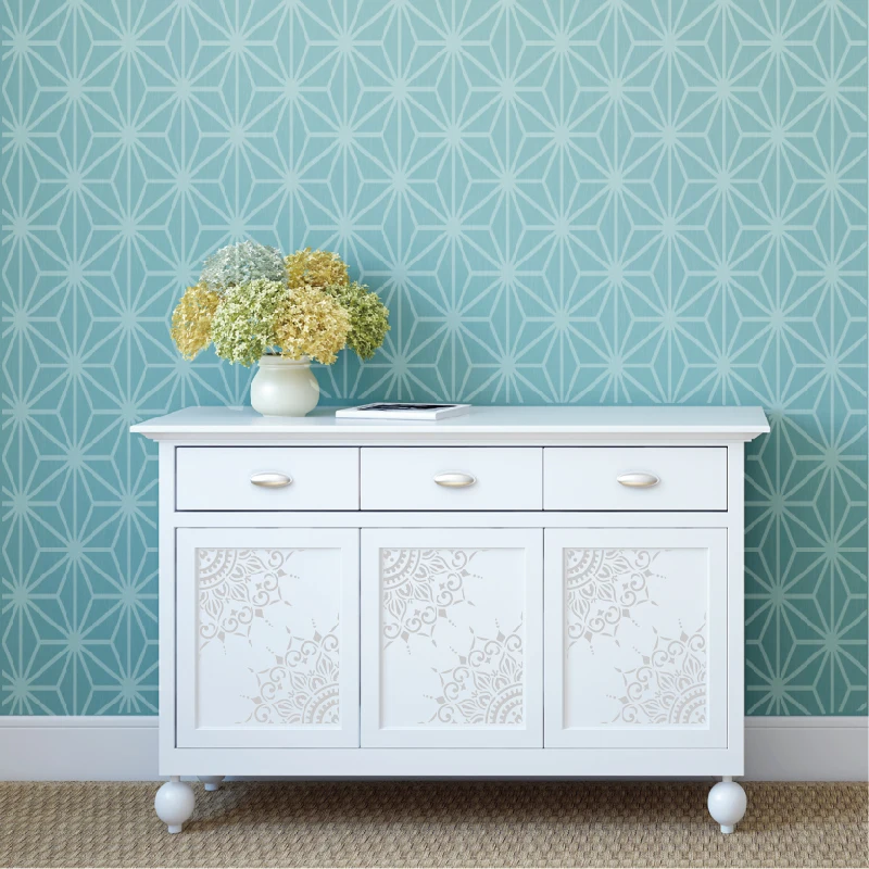 Прочный пластиковый большой трафарет для рисования на стене и