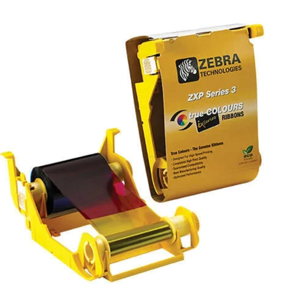 Полнопанельная цветная лента Zebra ZXP3 800033 340IN пластиковая печатная продукция