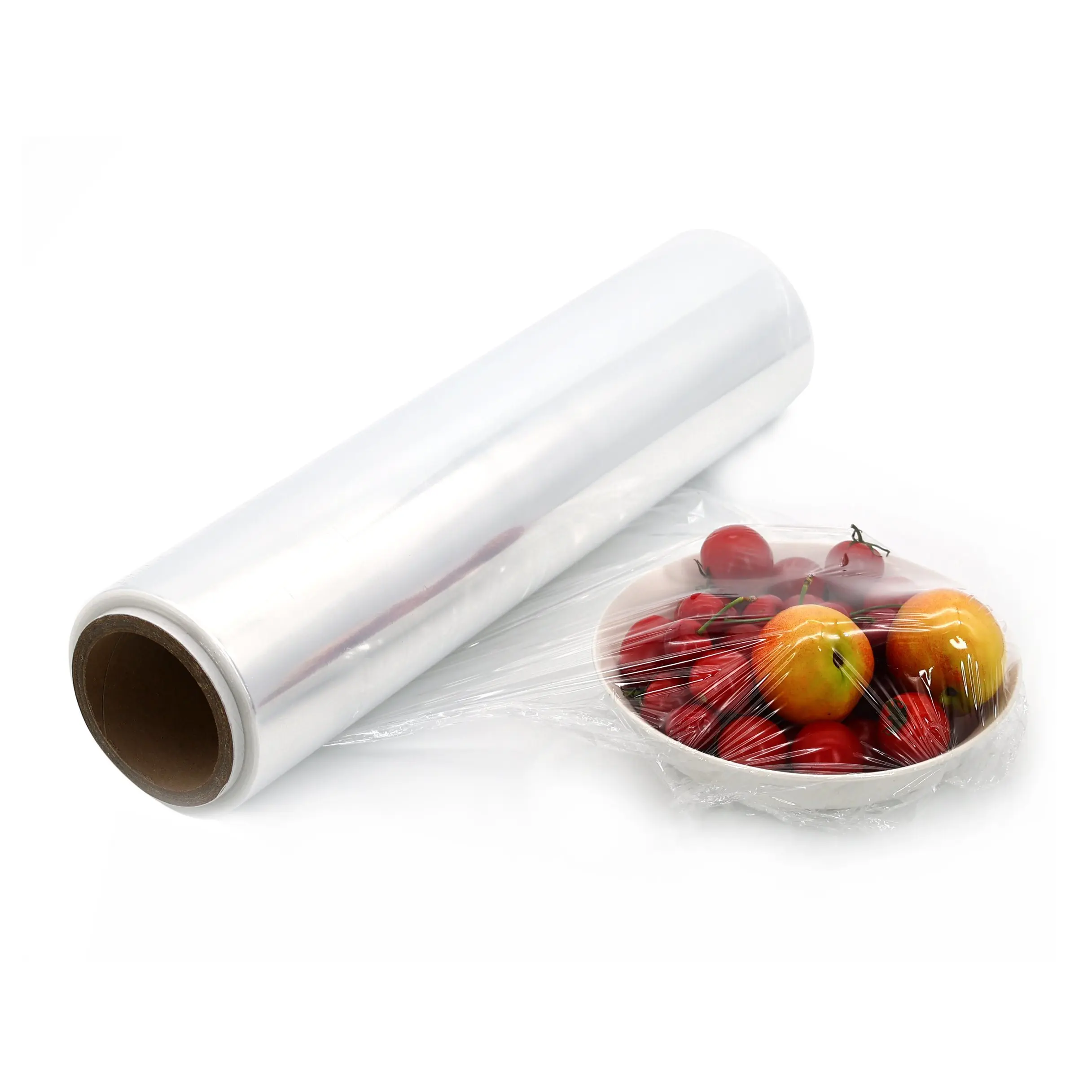 Food grade plastic wrap PE cling film for fresh fruit and vegetable packaging made in Vietnam wholesale 2023