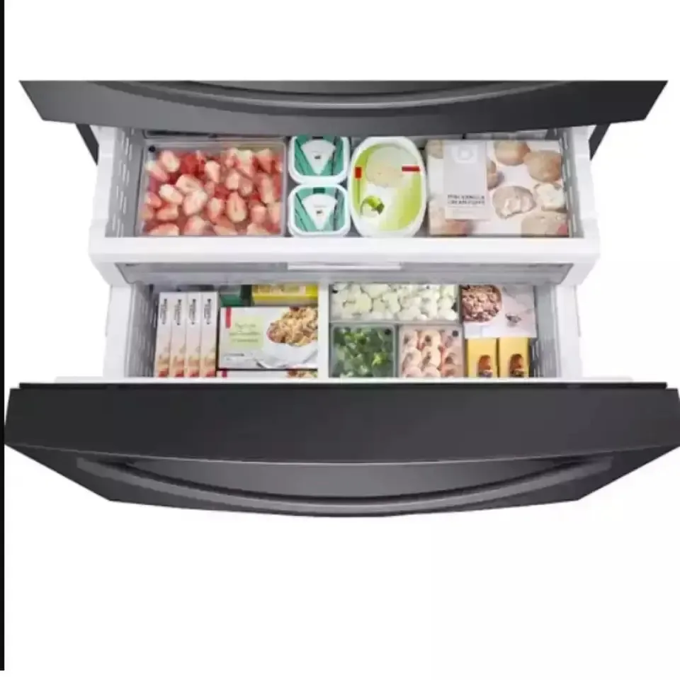 Home Use 28 cu. ft. 4-Door French Door Refrigerator with 21.5 Touch Screen Family in Stainless Steel new