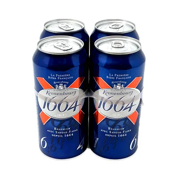 Wholesale Kronenbourg 1664 Blanc Beer In Cans