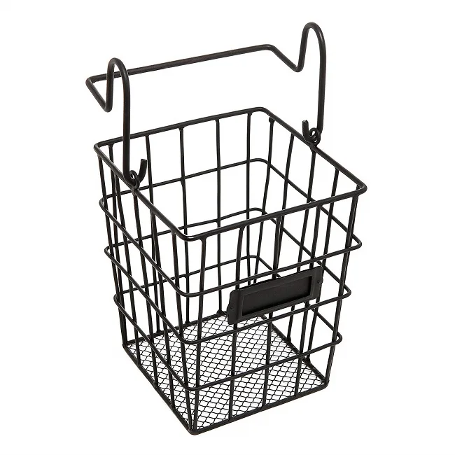 Wall Hanging Metal Storage Basket In New Style Wholesale Price Customized Design Metal Storage basket Storage Bin for Kitchen &