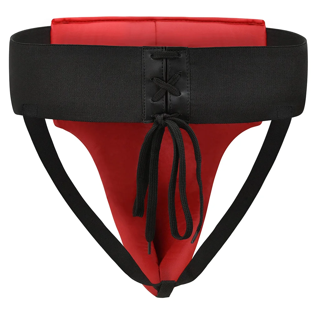 Eva Sponge Sweat-Wicking Boxing Groin Guard Elastic Protective Training Gear for Competitive Sparring for Taekwondo