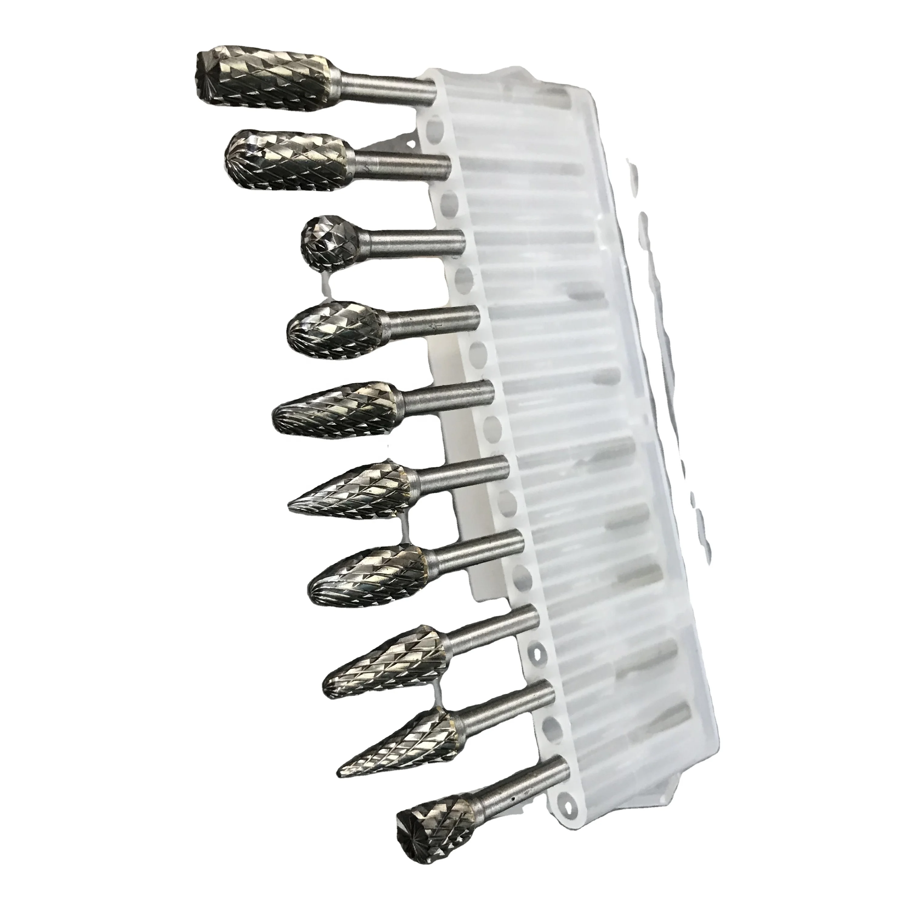 High Quality And Powerful Carbide Rotary Burr File Manufacturers Solid Tungsten Carbide Burr Cutter Sets