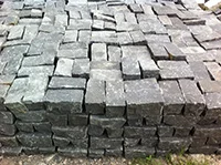 Vietnam basalt cobbles and cubles natural stone from factory best option for public construction and garden