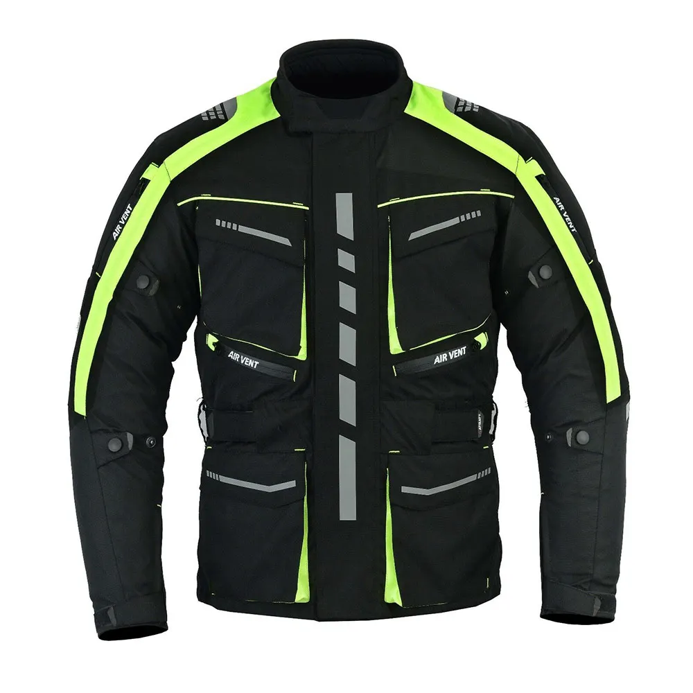 New Arrival Riding Textile Cordura Motorbike Long Ride Touring Motorcycle Stylish Wind Proof Jacket