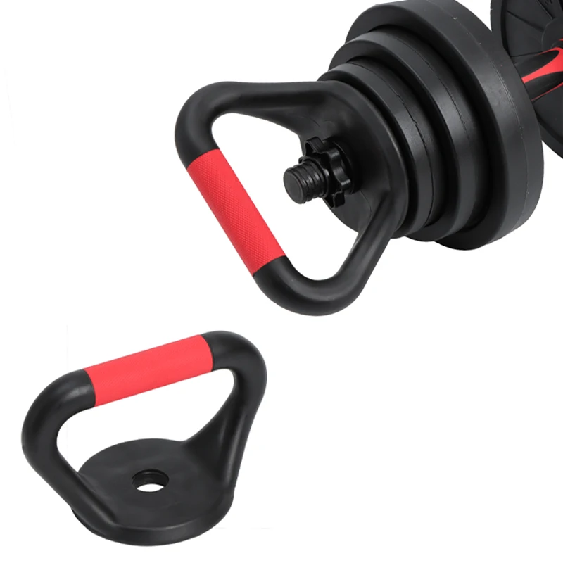YES OR NO New Mancuernas 30Kg Adjustable Dumbell and barbell set Cement Pvc Dumbbell Combo For The Gym