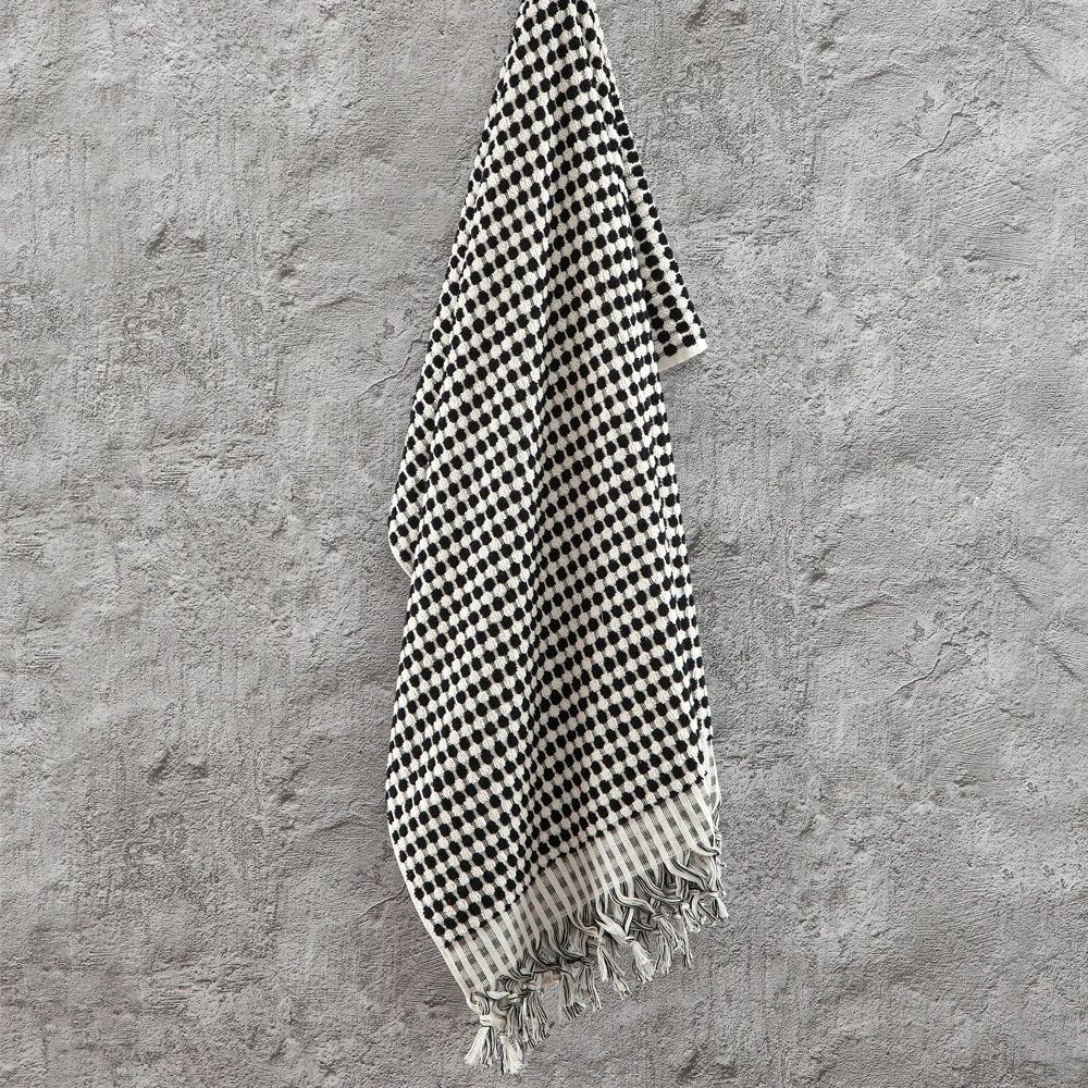 Pompon Navy Terry Towel High Quality Bath Towel 100% Cotton Soft Towels Sports Adult Whole Sale 90*175cm