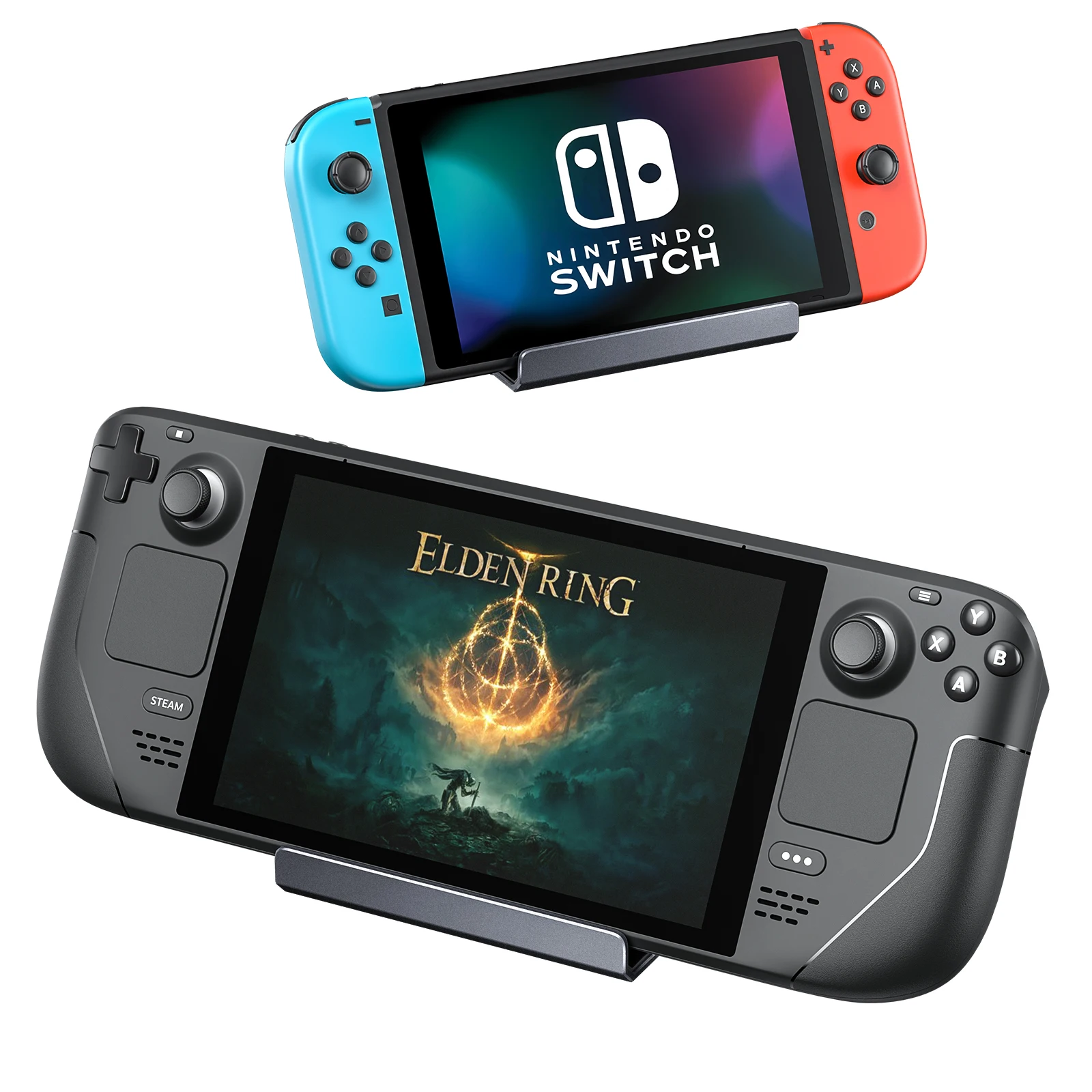 JSAUX Portable Aluminum Steam Deck Stand Base Holder